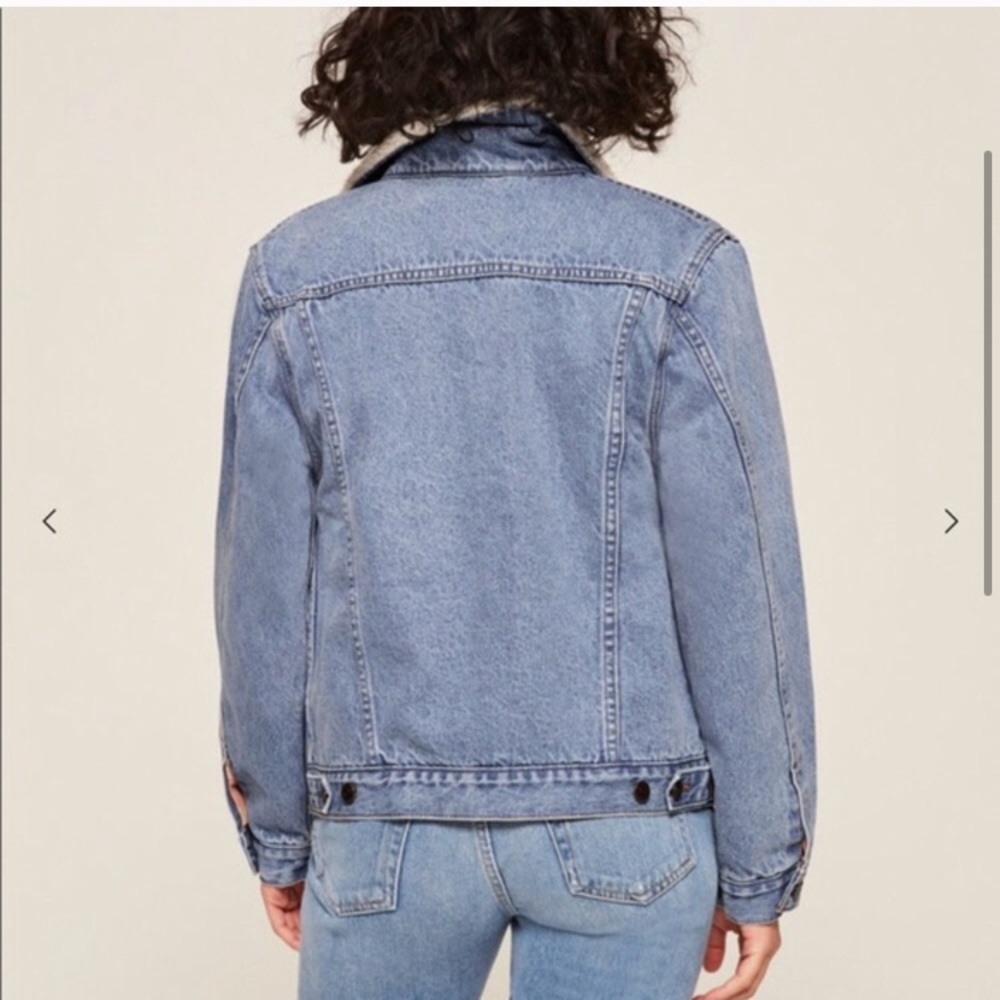 Reformation Shearling Jacket - image 4